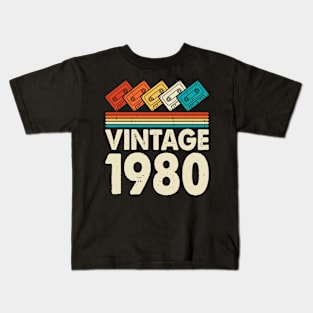 Vintage 1980 T shirt For Women Kids T-Shirt